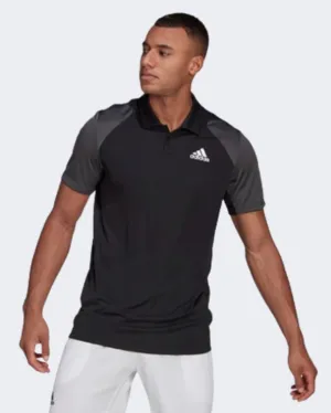 Adidas Club Men Tennis Polo Short Sleeve Whte