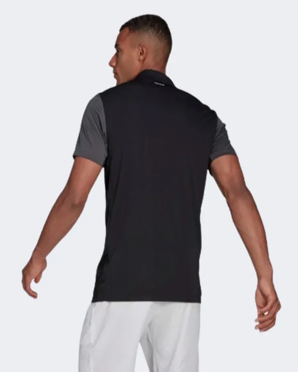 Adidas Club Men Tennis Polo Short Sleeve Whte