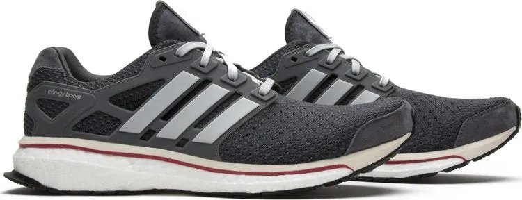 Adidas Energy Boost 'Run Thru Time' sneakers, gray