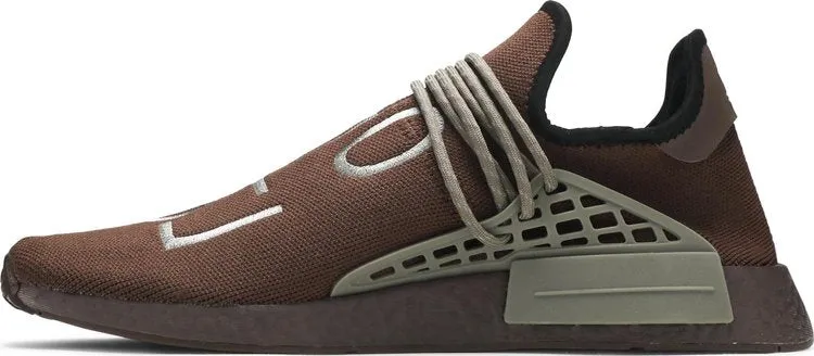 Adidas Pharrell x NMD Human Race 'Chocolate' sneakers, brown