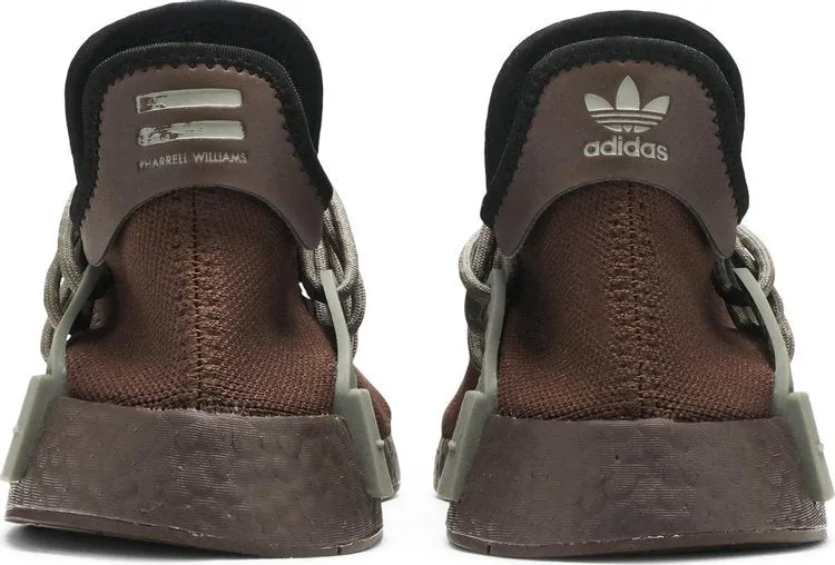 Adidas Pharrell x NMD Human Race 'Chocolate' sneakers, brown