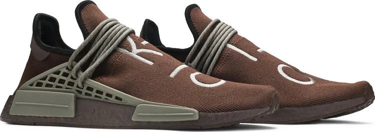 Adidas Pharrell x NMD Human Race 'Chocolate' sneakers, brown