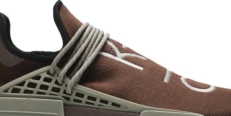 Adidas Pharrell x NMD Human Race 'Chocolate' sneakers, brown