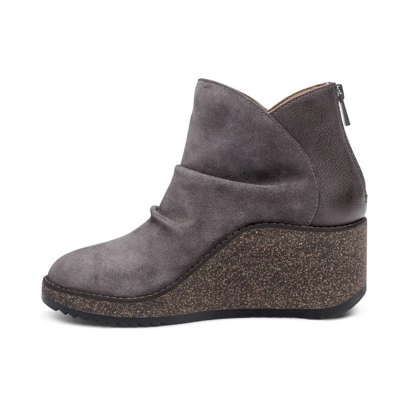 Aetrex Kara Ankle Wedge Boot