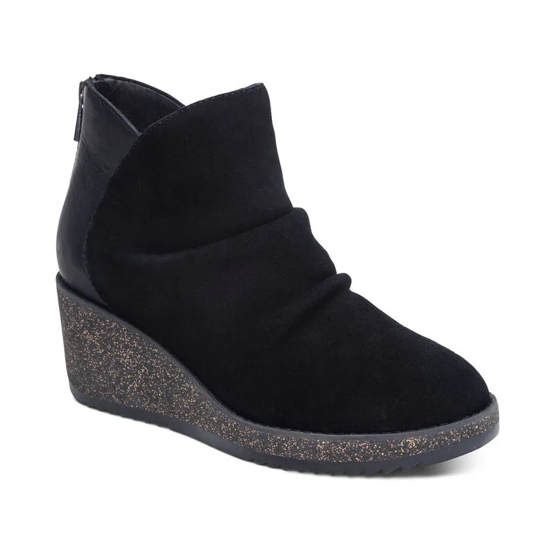 Aetrex Kara Ankle Wedge Boot