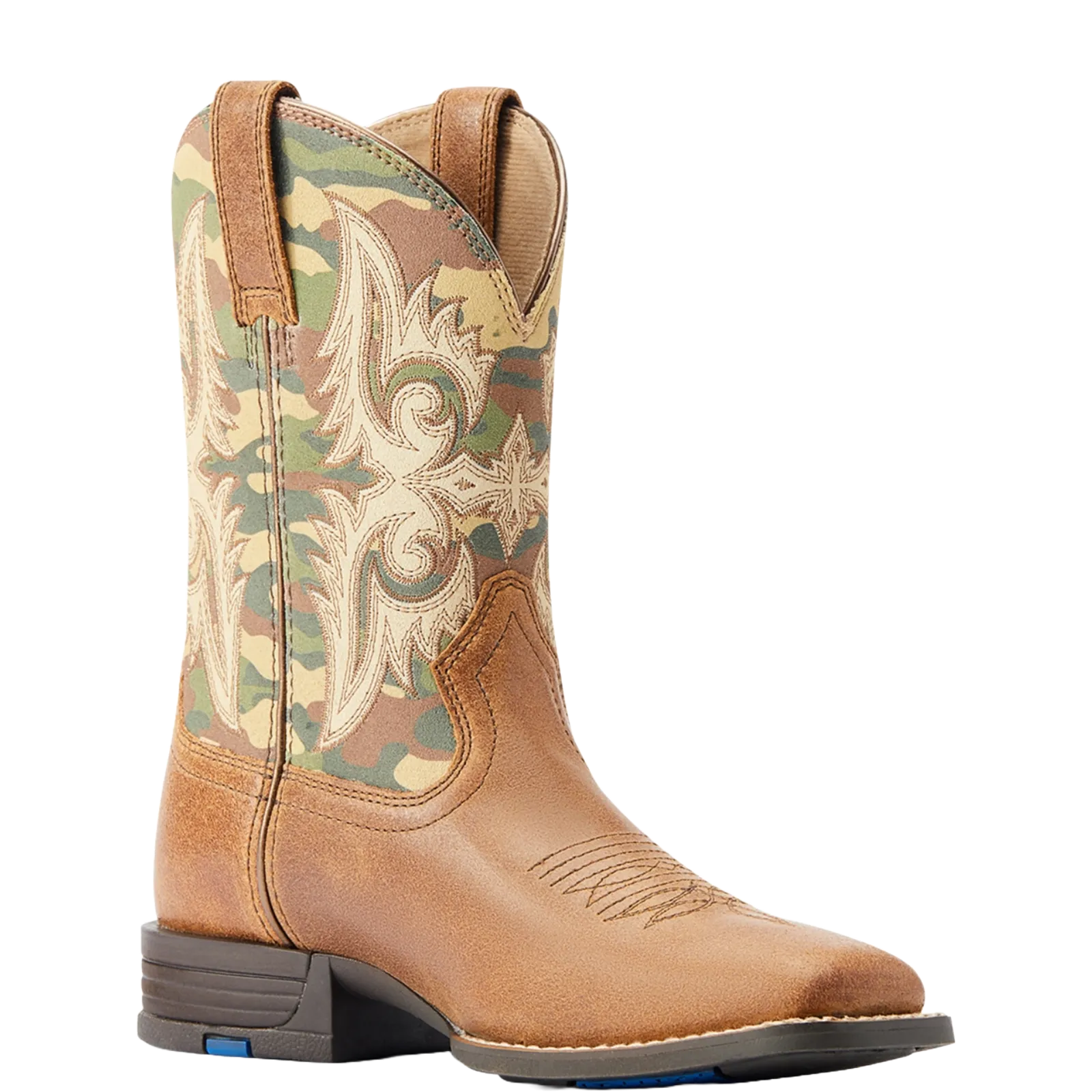 Ariat Children's Lonestar Wicker Brown Western Boots 10044404