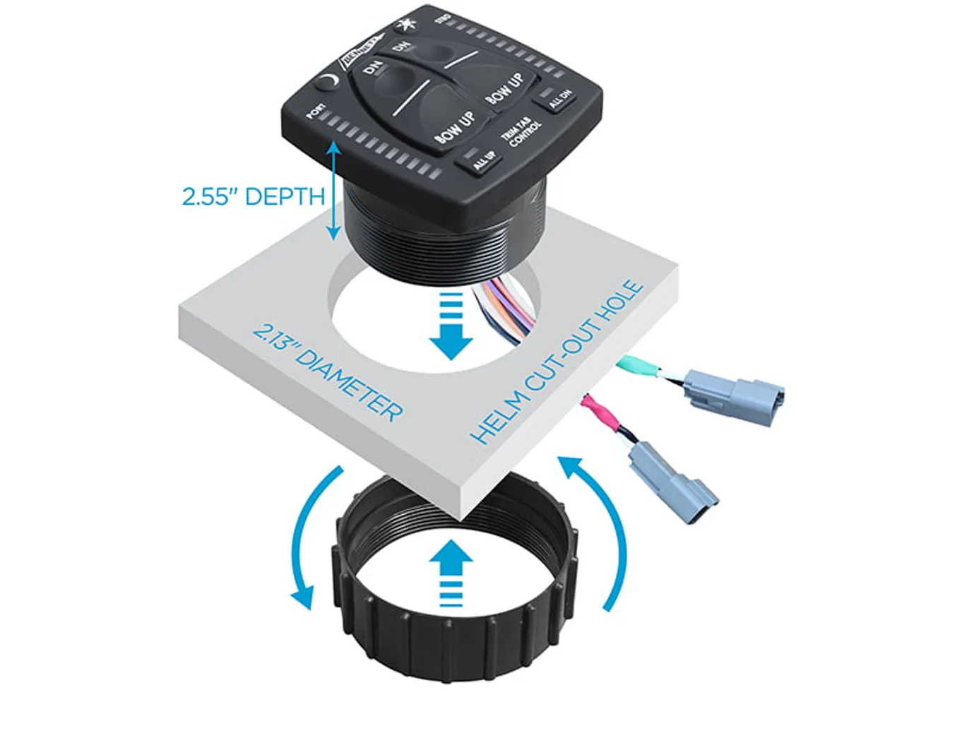 Bennett All-In-One Indicator Control Switch (BOLT Systems Only) (OBI9000E)