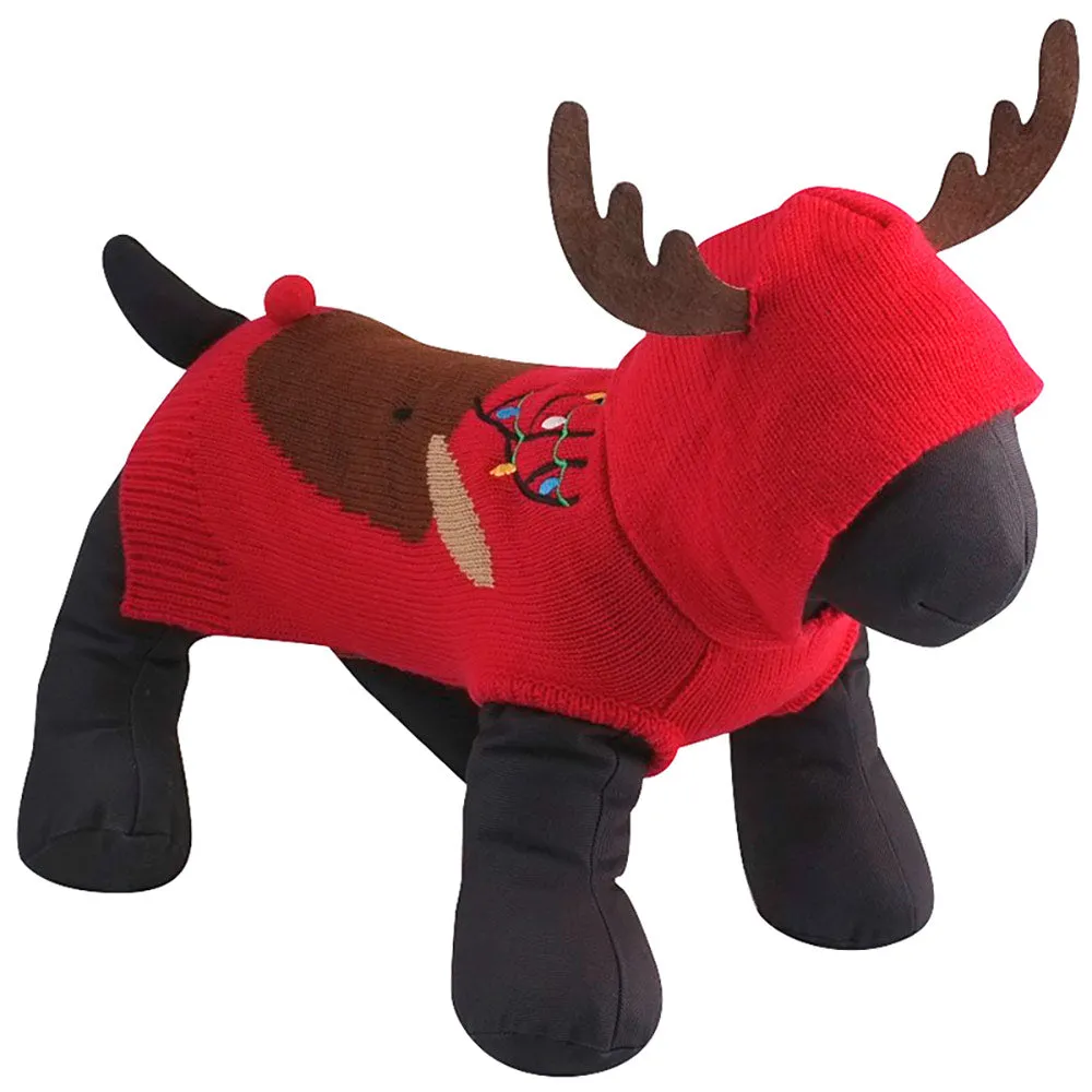 Christmas - Holiday - Rudy Reindeer Sweater Hoodie