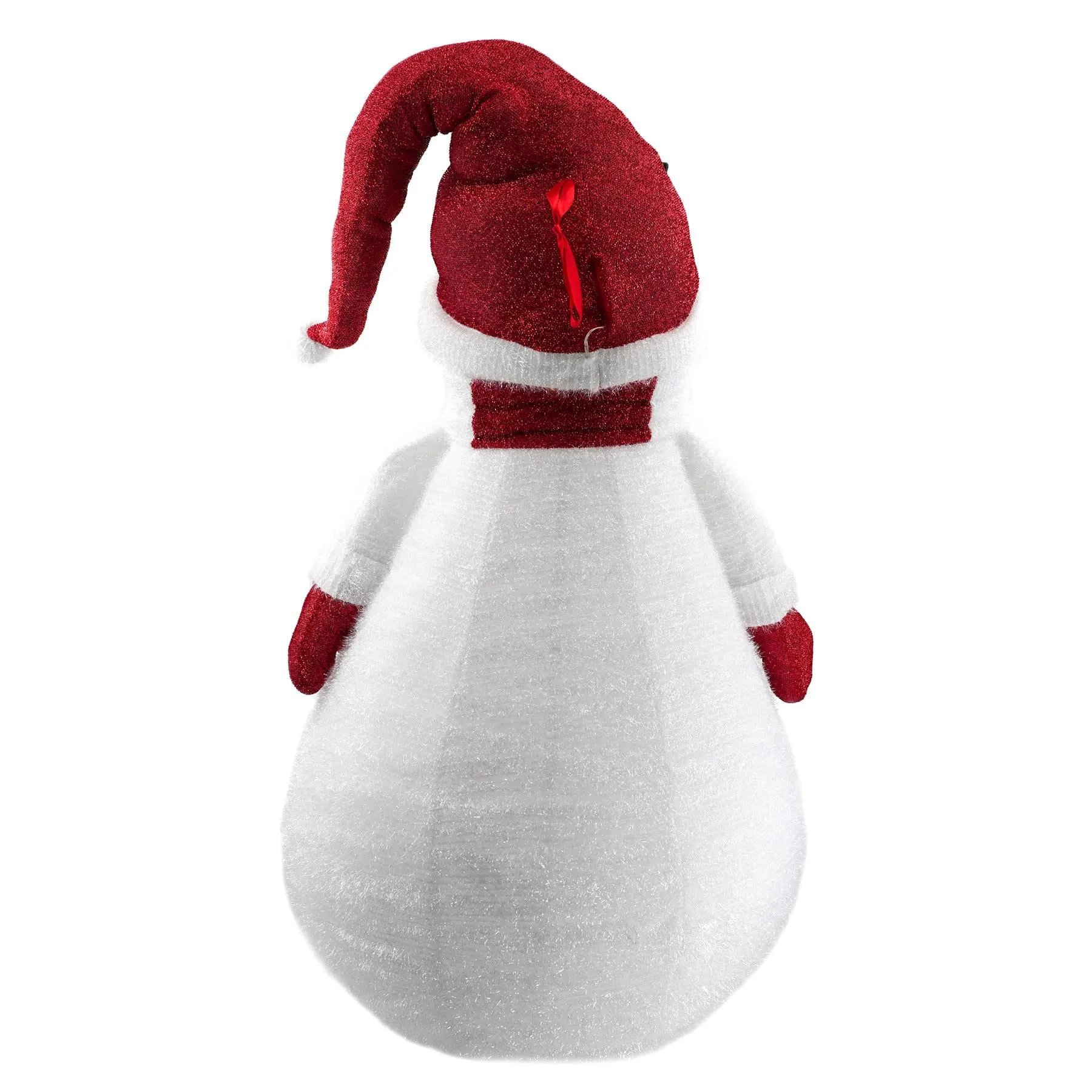 Collapsible Snowman Christmas Decoration with LED lights