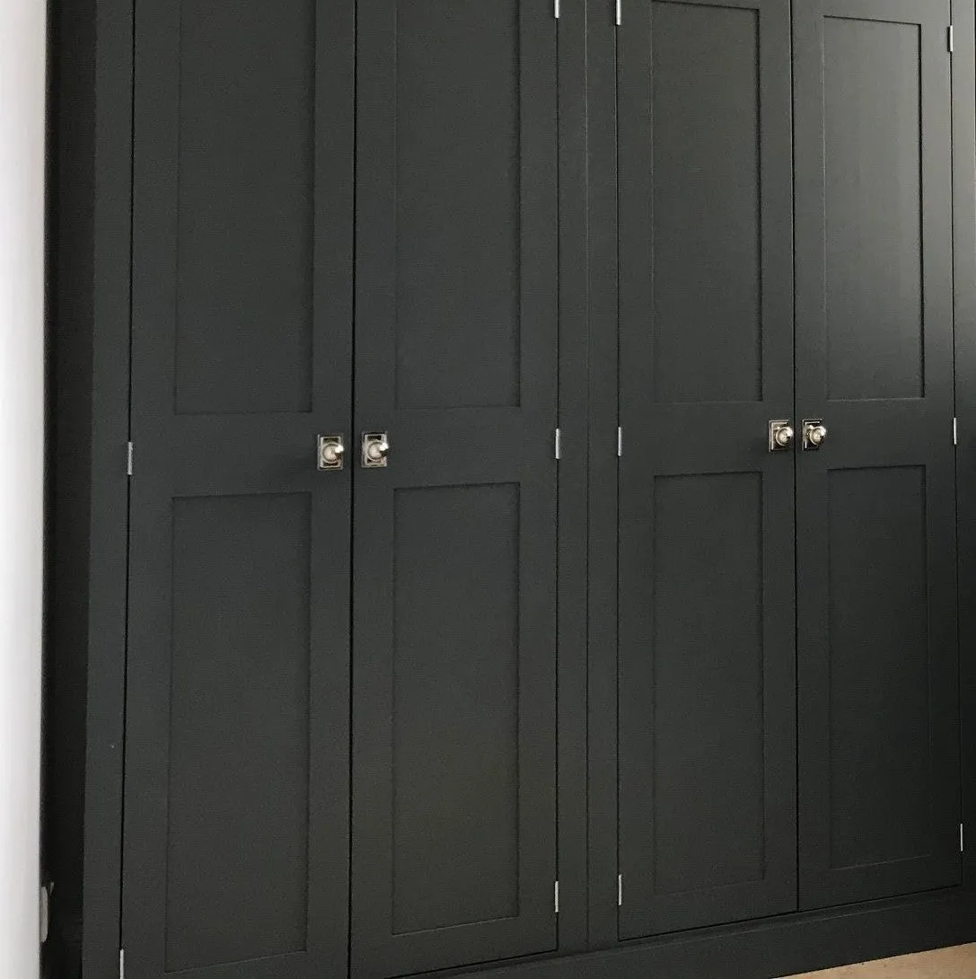 **CONTEMPORARY Shaker Style 4 Door Hall Coat & Shoe Storage Cupboard with or with-out Extra Top Storage (35 cm deep) VARIOUS COLOUR CHOICES choices