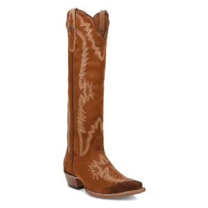 Dan Post Women's Marlowe Leather Tan Snip Toe Boot DP5109