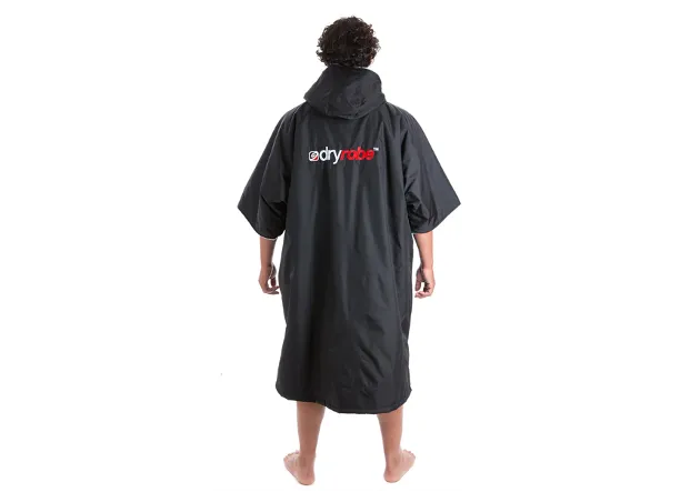 Dryrobe Advance Short Sleeve Medium - Black/Grey, Black/Blue, Black/Pink