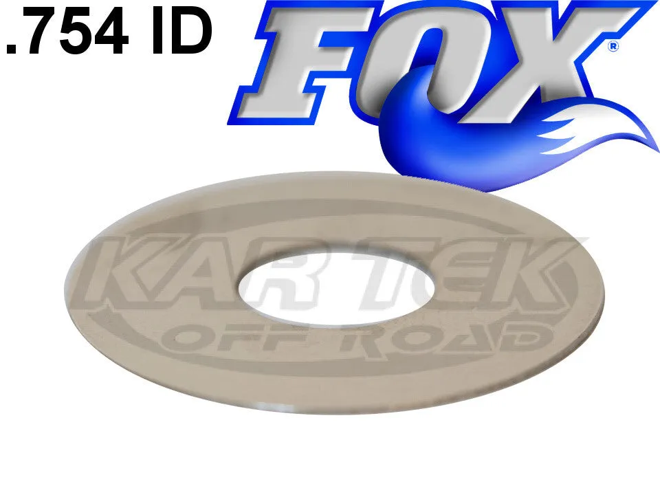 Fox Shocks Rebound Or Compression Valving Shims 0.008" Thick 1.200" Outside Diameter 0.754" ID