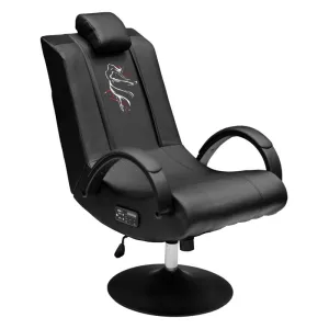 Gaming Chair 100 Pro with Ballerina Red Ribbon Logo Panel