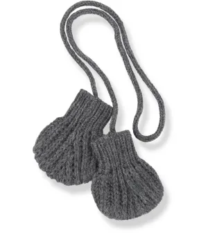 Grey Leda Mittens by 1  in the Family