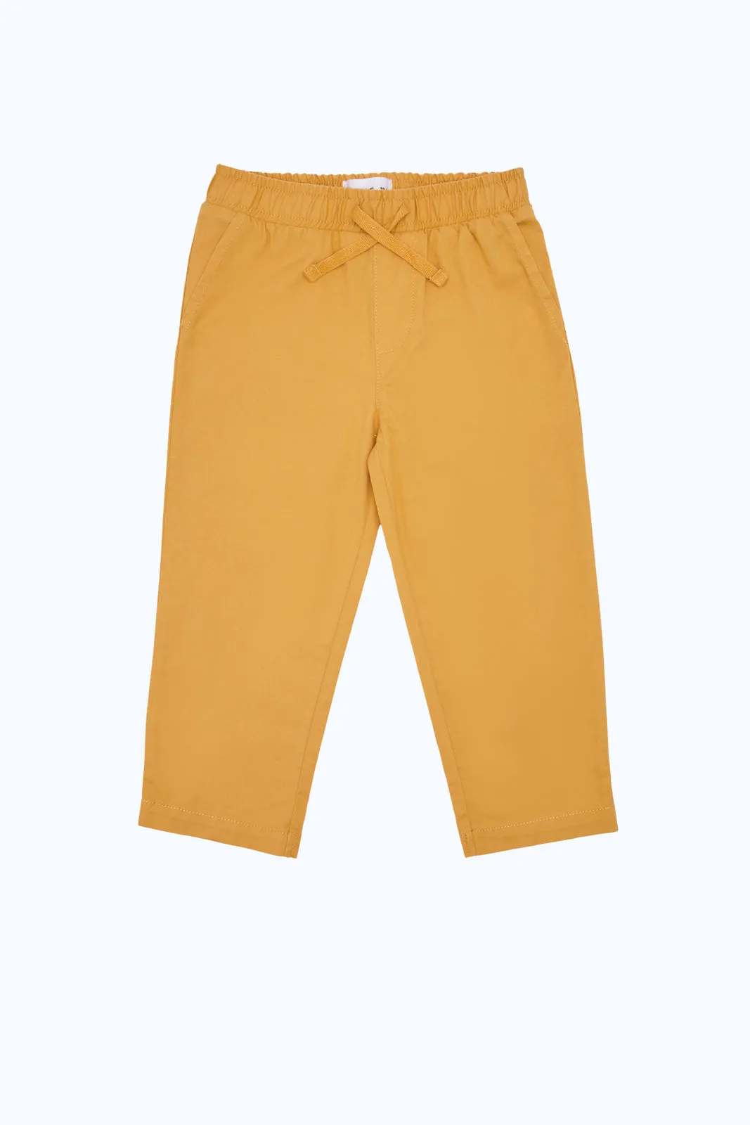 Infant Boys Mustard Plain Chino Trouser