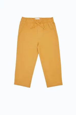 Infant Boys Mustard Plain Chino Trouser