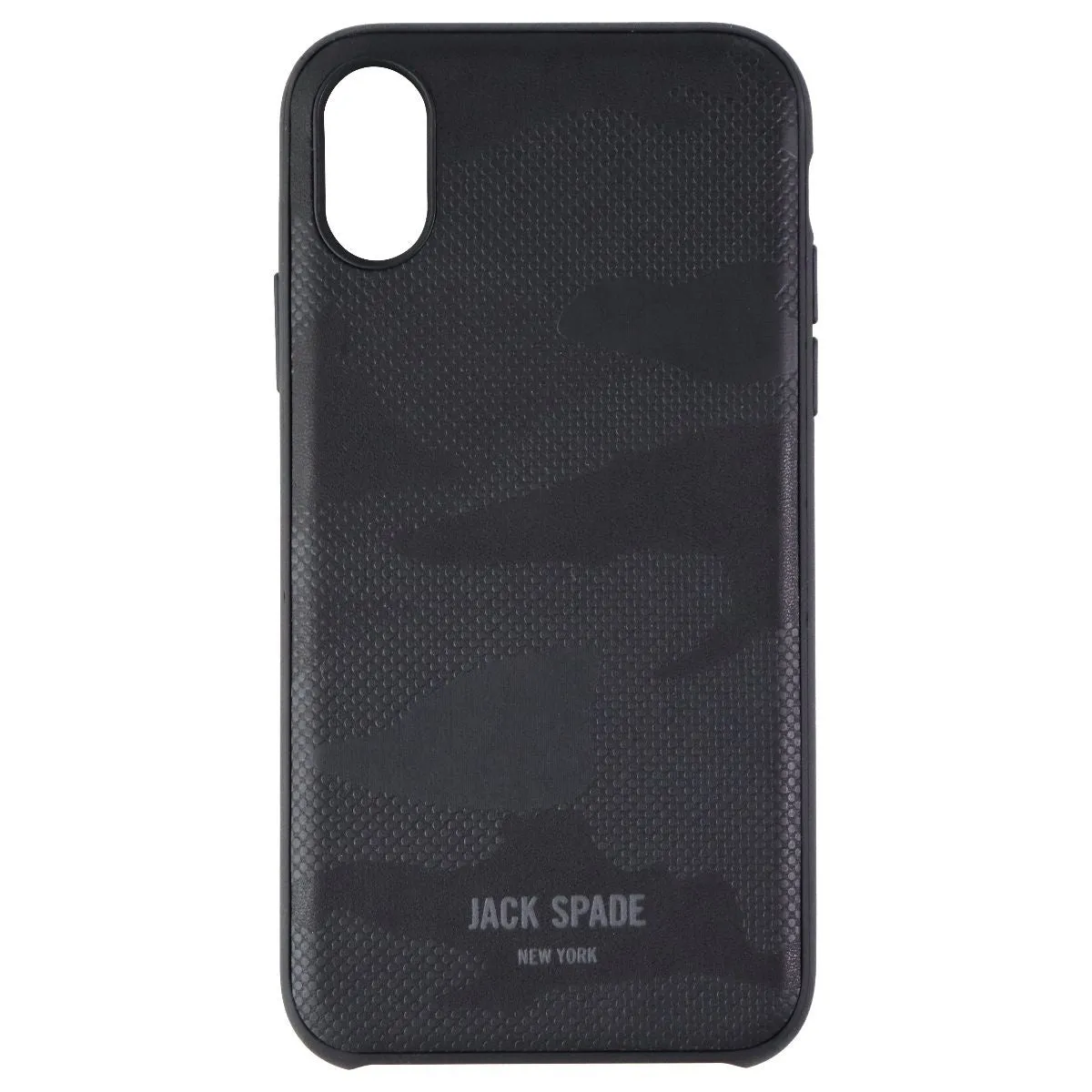 Jack Spade New York Comold Inlay Case for Apple iPhone Xs iPhone X - Camo Black