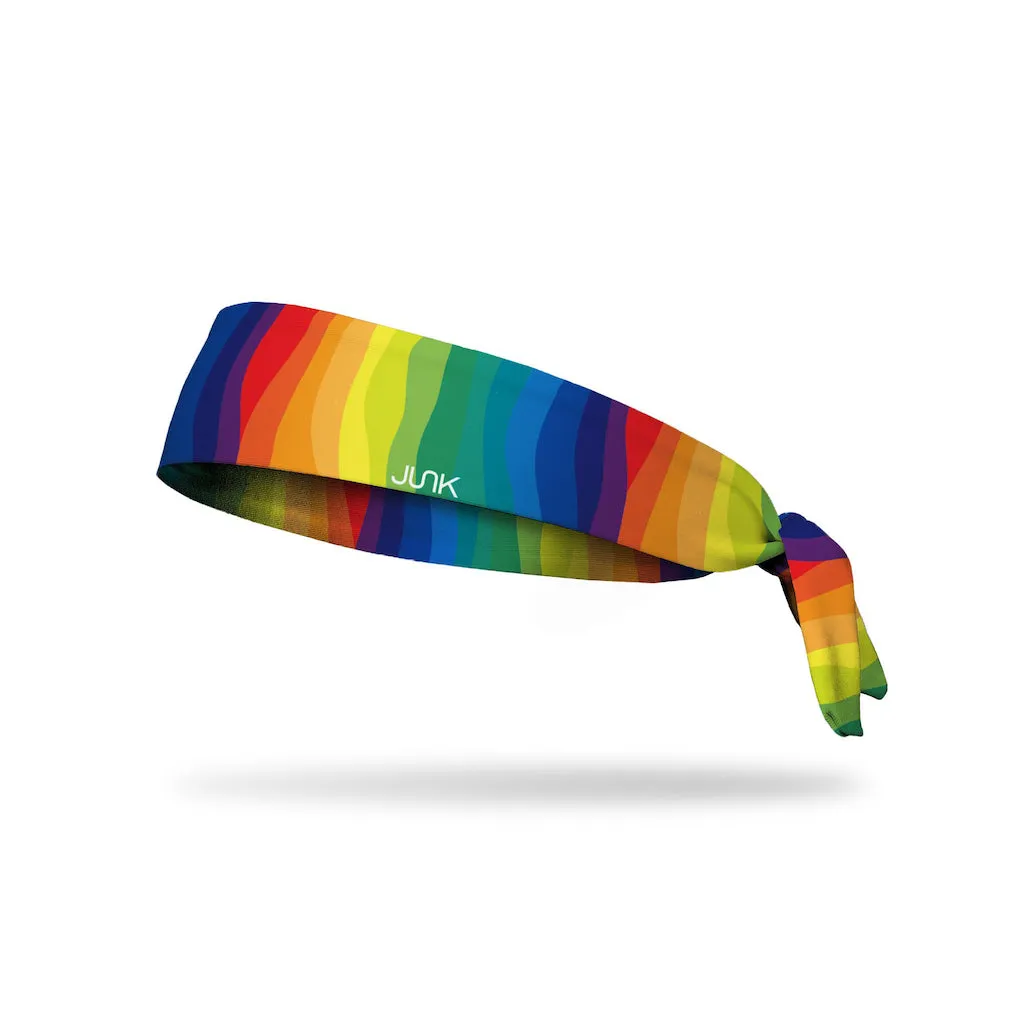 JUNK Radical Rainbow Headband (Flex Tie)