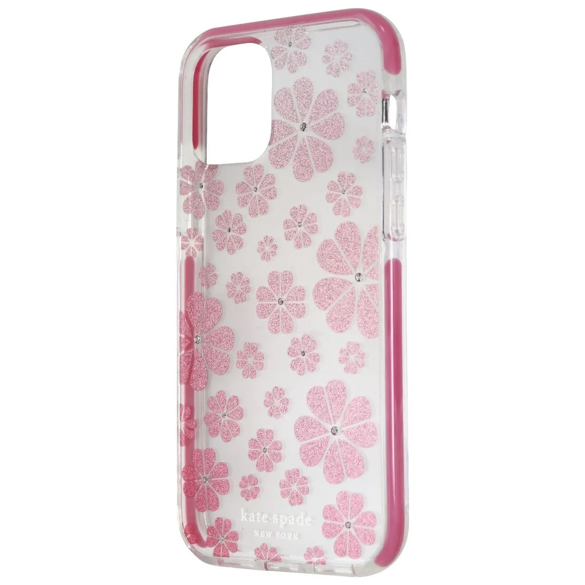 kate spade Hardshell Case for Apple iPhone 12 Pro / iPhone 12 - Floral Glitter