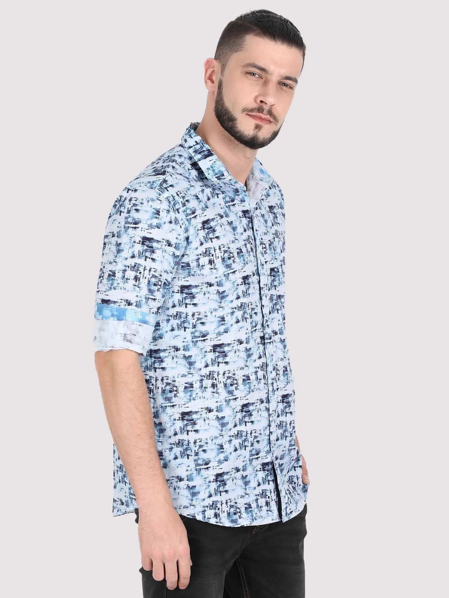 Light Mess Digital Printed Shirt