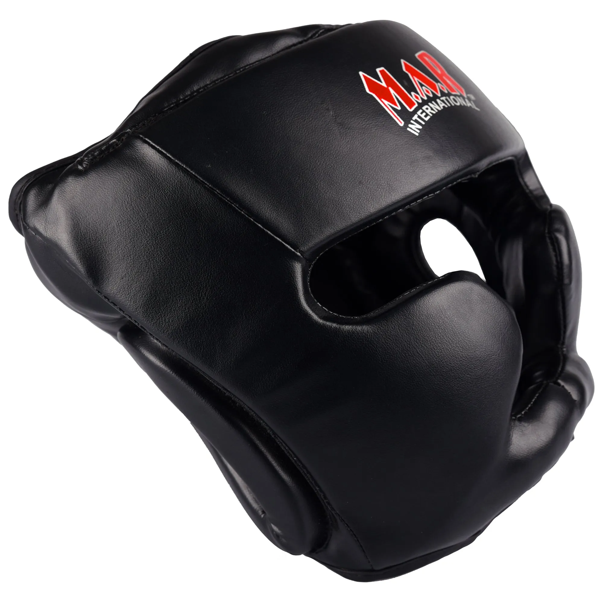 MAR-131B | Genuine Cowhide Leather Head Guard For Competition & Training