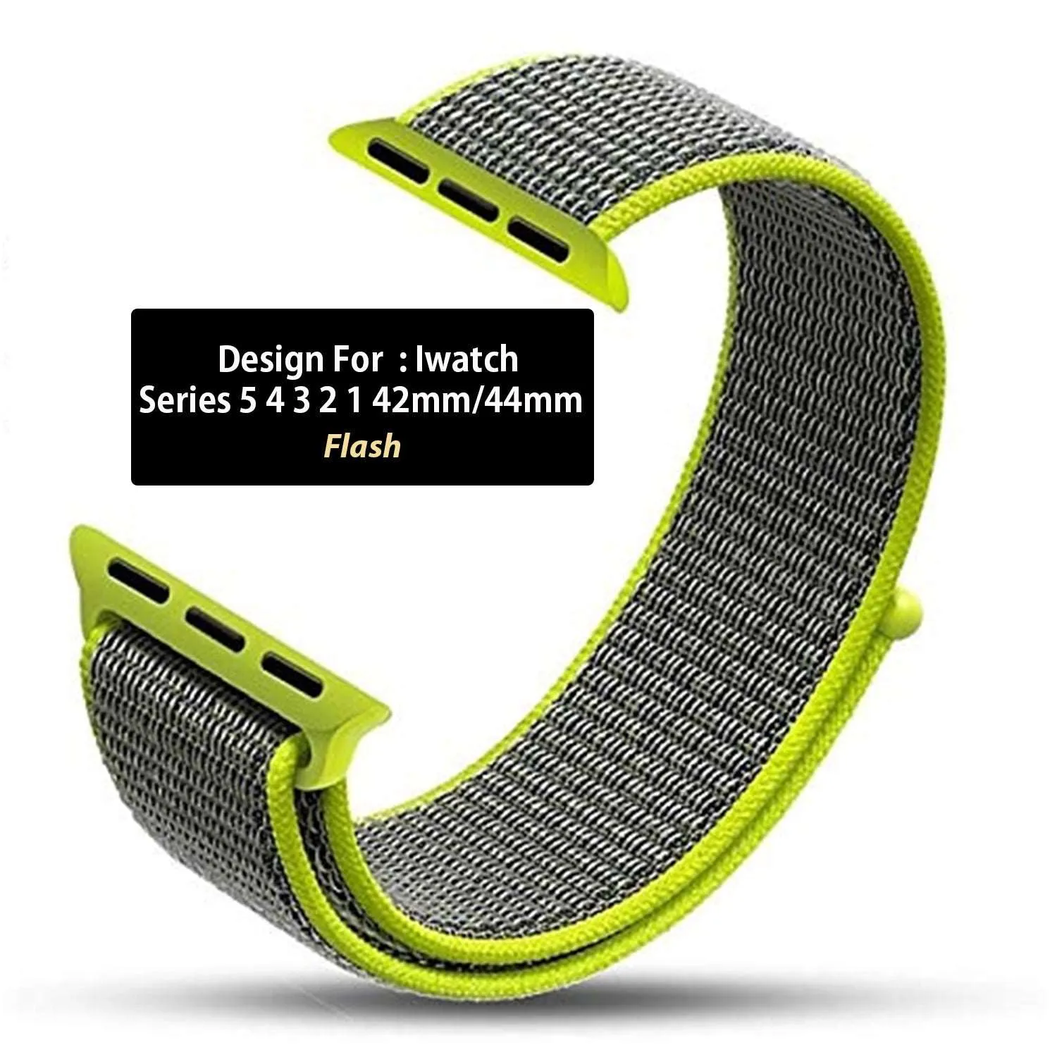 Nylon Velcro Sport Loop Straps for Apple Watch - 42mm | 44mm | 45mm