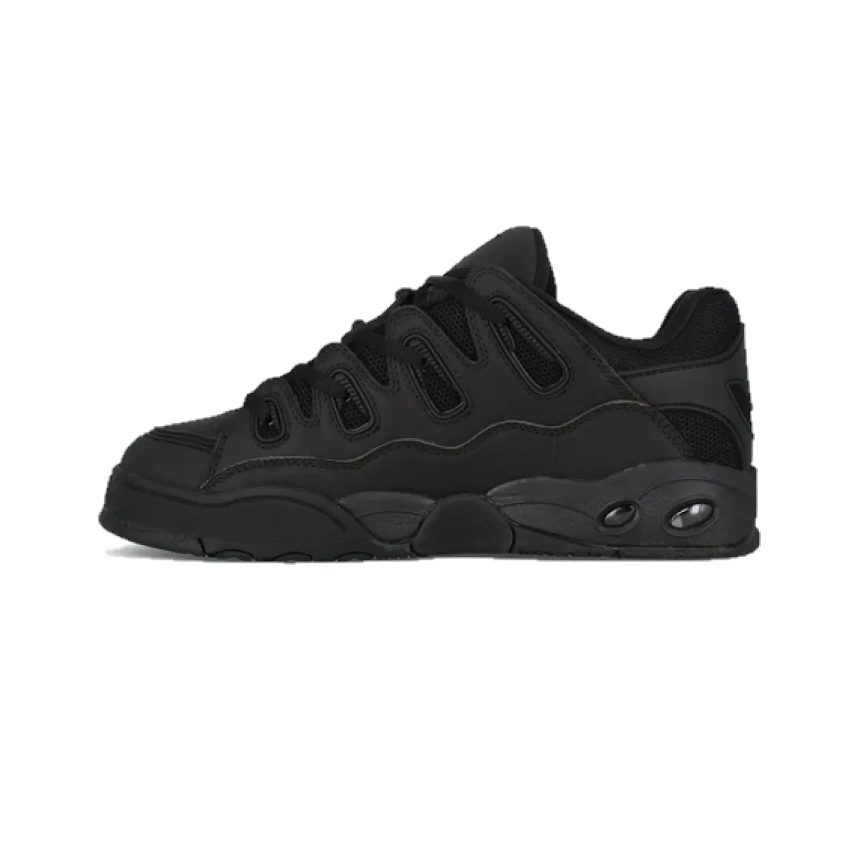 OSIRIS 13711236 D3 OG MN'S (Medium) Black/Black/Black Synthetic Leather & Textile Skate Shoes