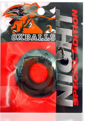 Oxballs Atomic Jock Do-Nut-2 Fatty Silicone Plus  Cock Ring - Night Edition