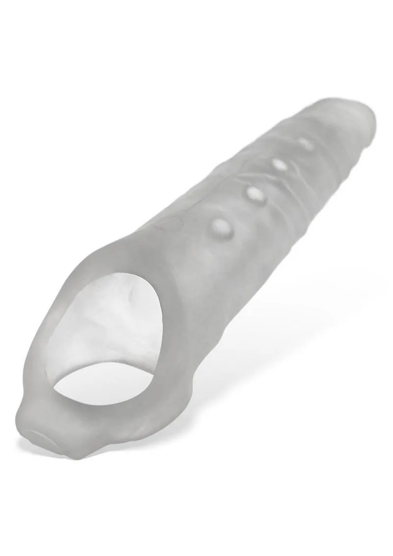 Oxballs Snake Deep-Reacher Silicone Cocksheath - Clear