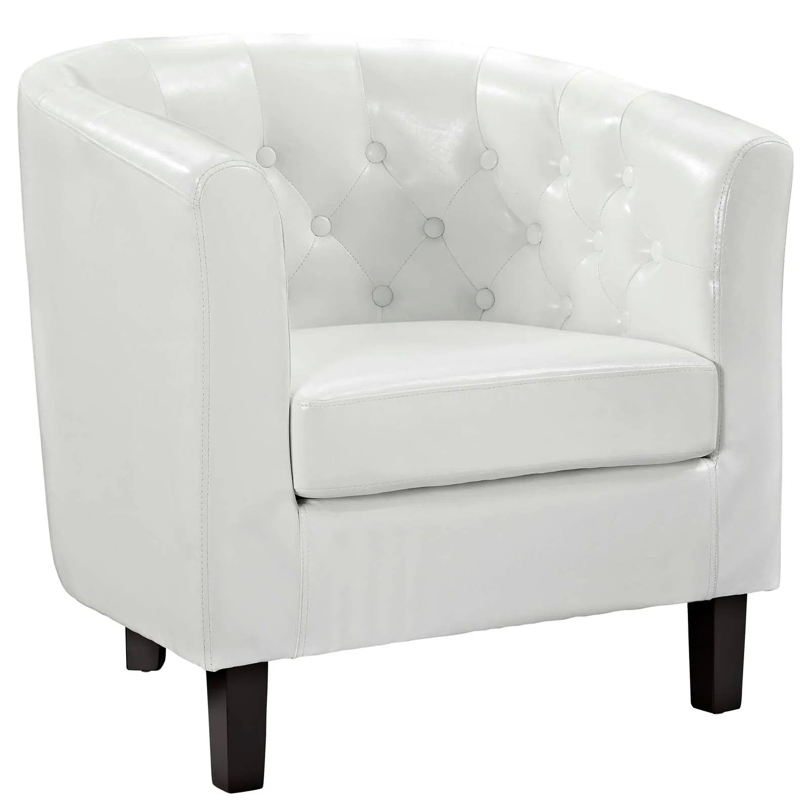 Prospect Upholstered Vinyl Loveseat and Armchair Set