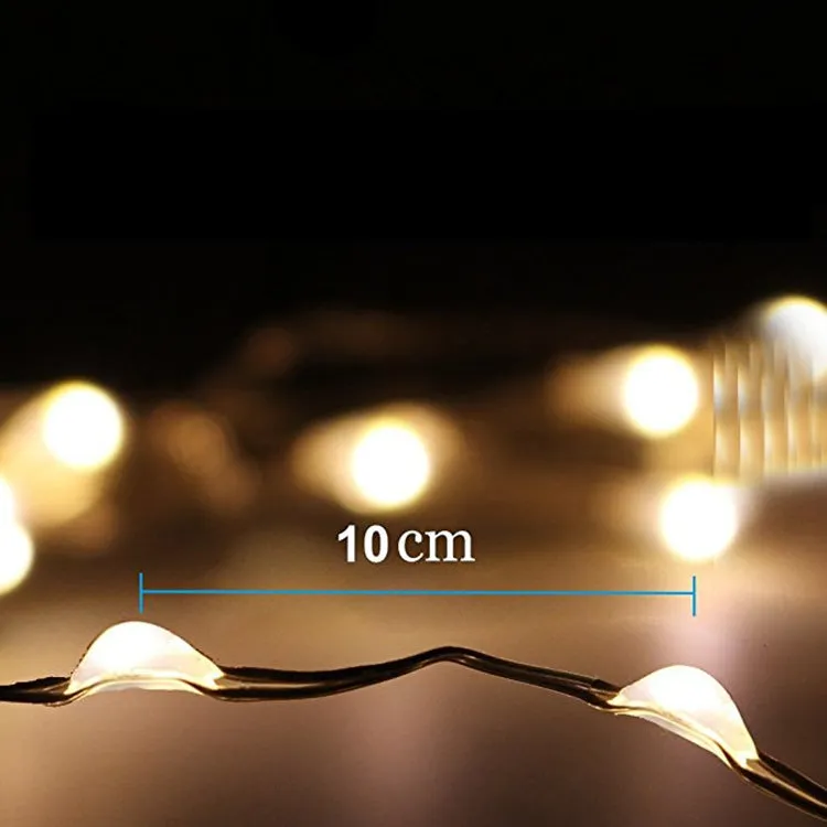 Quntis LED Solar Copper Wire String Lights – Waterproof Outdoor Garden & Patio Xmas Lights for Festive Holiday Décor