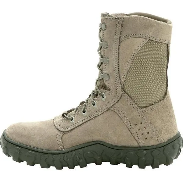 Rocky Men's 8" S2V Vented Military Duty Boot - Sage Green