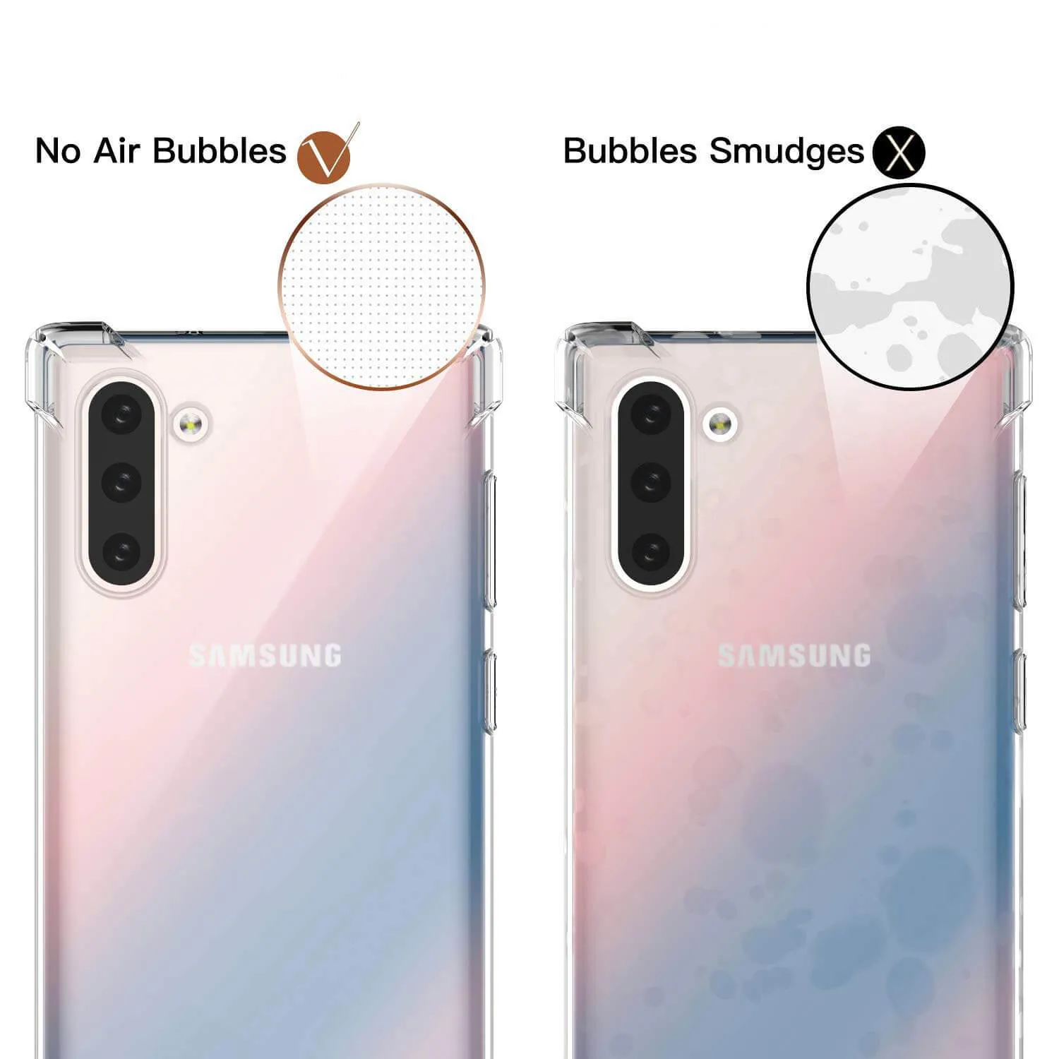 Samsung Galaxy Note 10 Pro/Plus Clear TPU Case