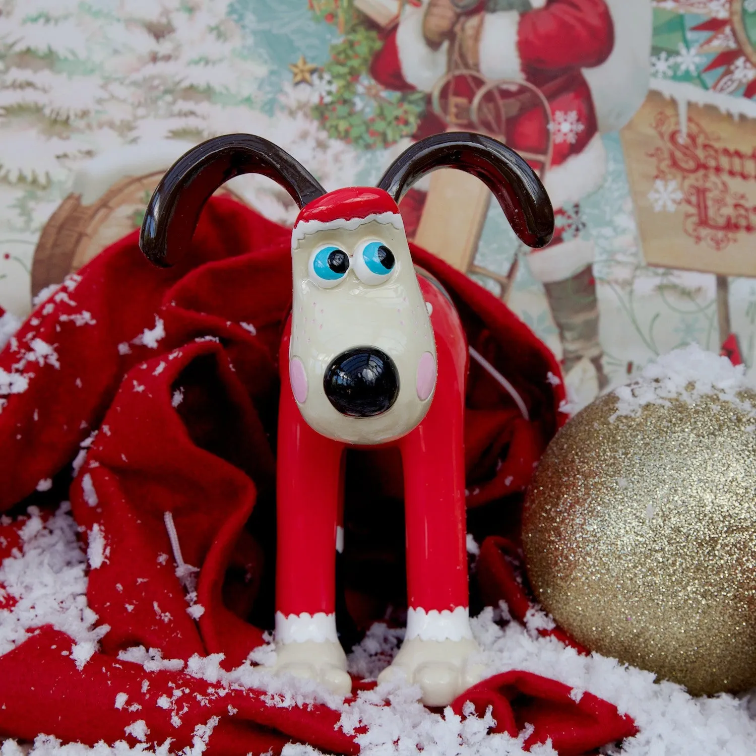 Santa Paws Gromit Figurine