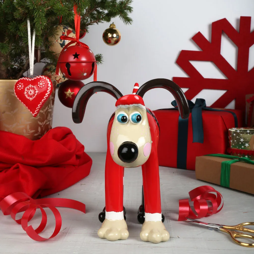 Santa Paws Gromit Figurine