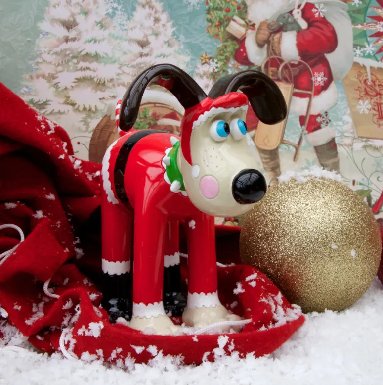 Santa Paws Gromit Figurine