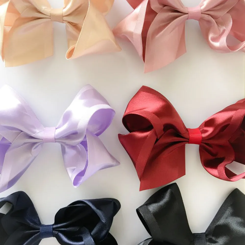 Sister Bows Asssorted Satin Bow Hair Clip