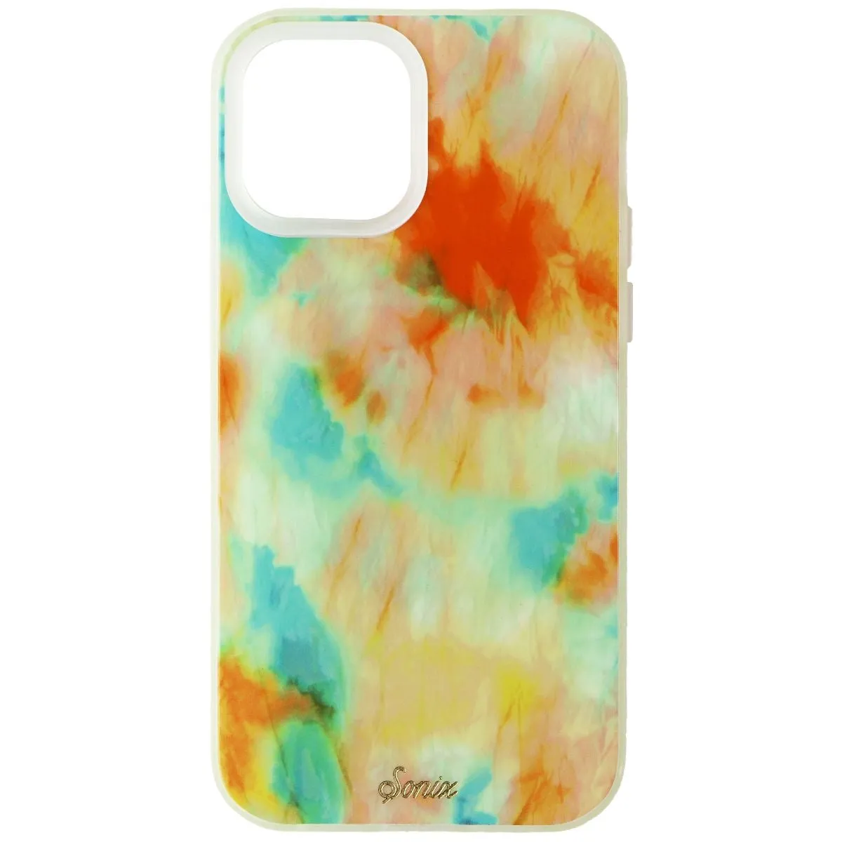 Sonix Clear Coat Case for iPhone 12 and 12 Pro - Orange Glow in The Dark