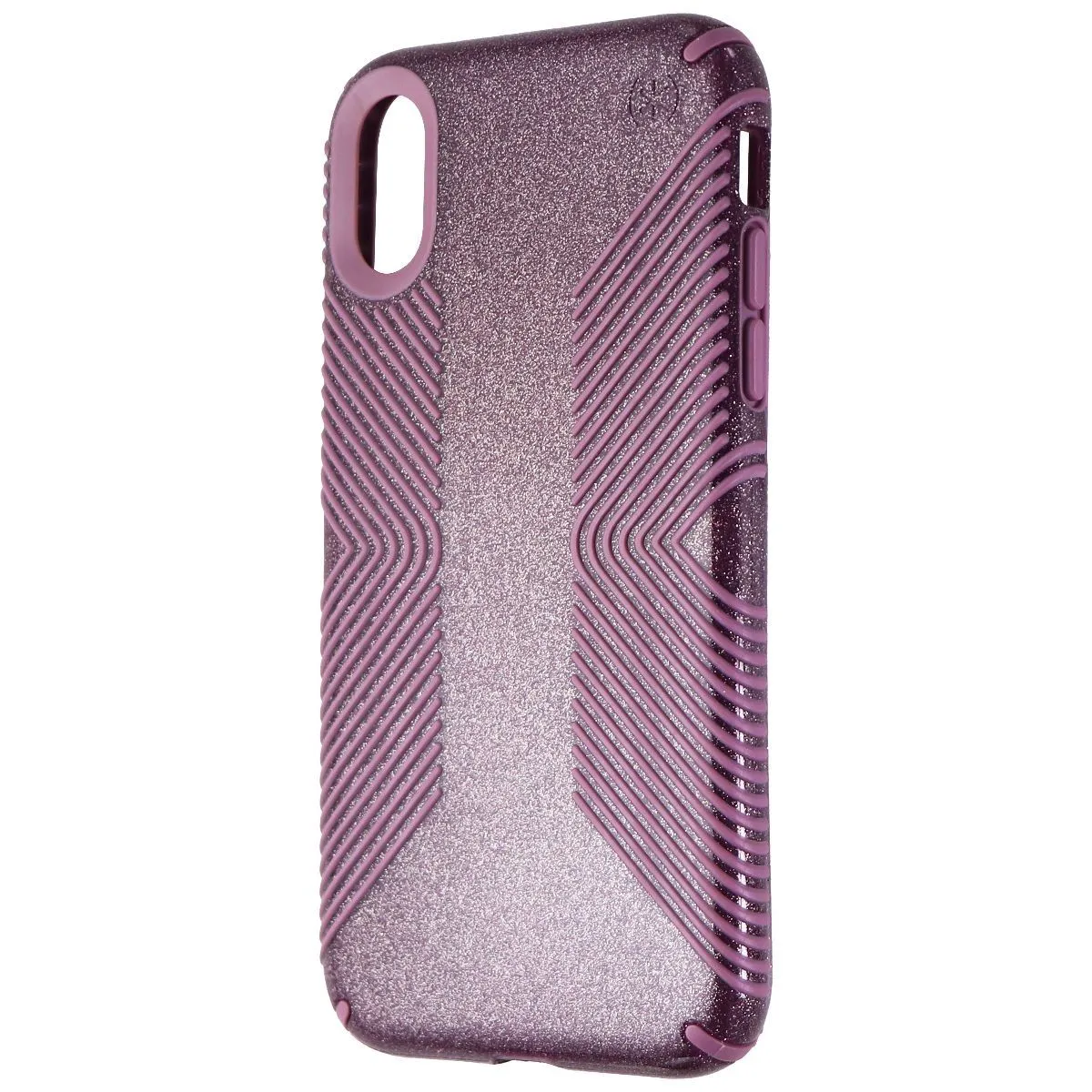 Speck Presidio Grip   Glitter Case for iPhone XR - Purple/Gold Glitter/Pink