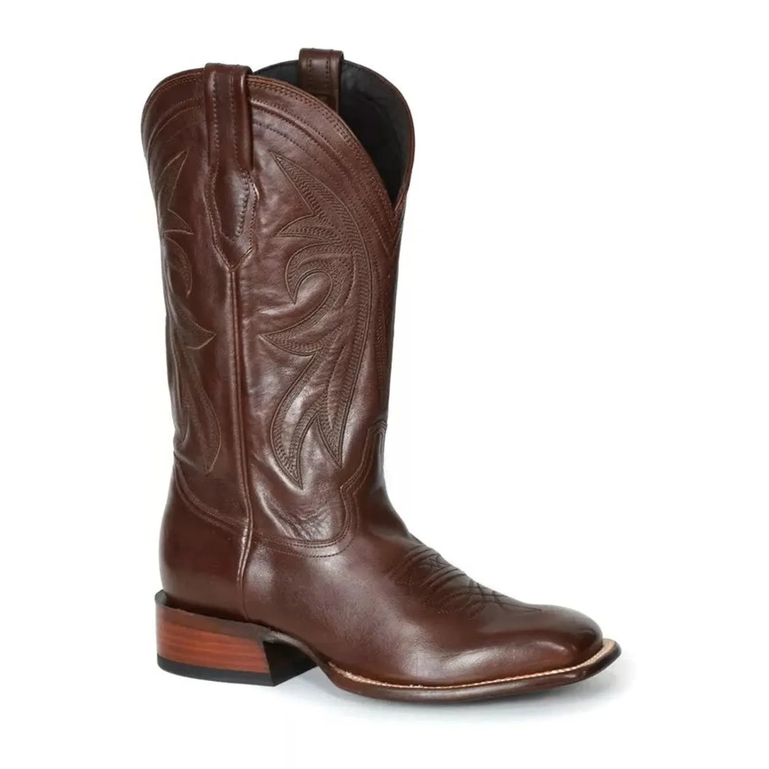 Stetson Brown Men's Grange Square Toe 0123