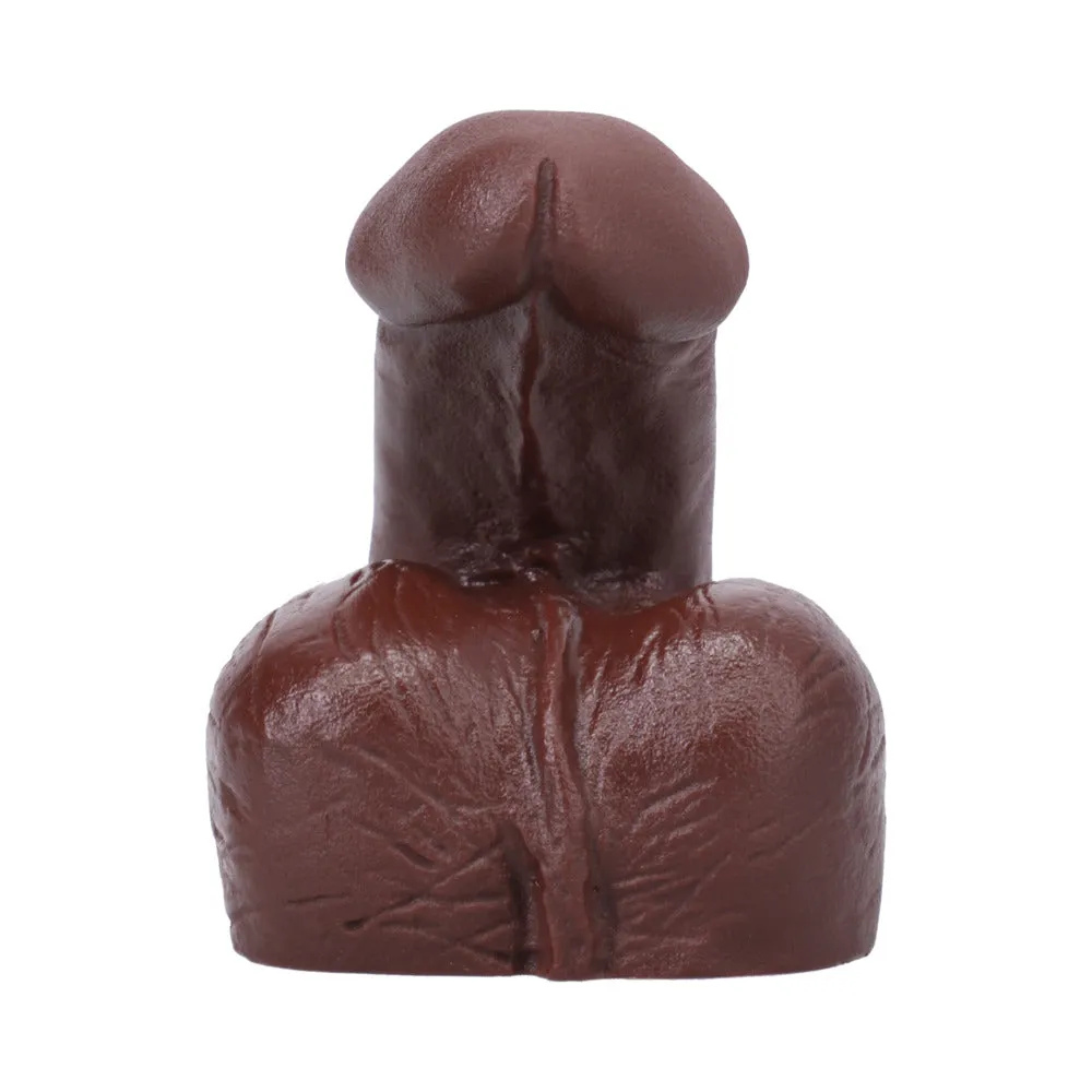 Tantus On The Go Silicone Packer Espresso (Clamshell)