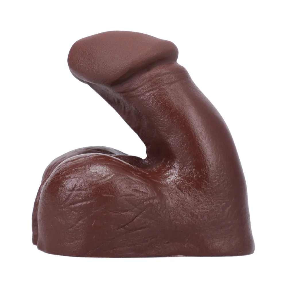 Tantus On The Go Silicone Packer Espresso (Clamshell)