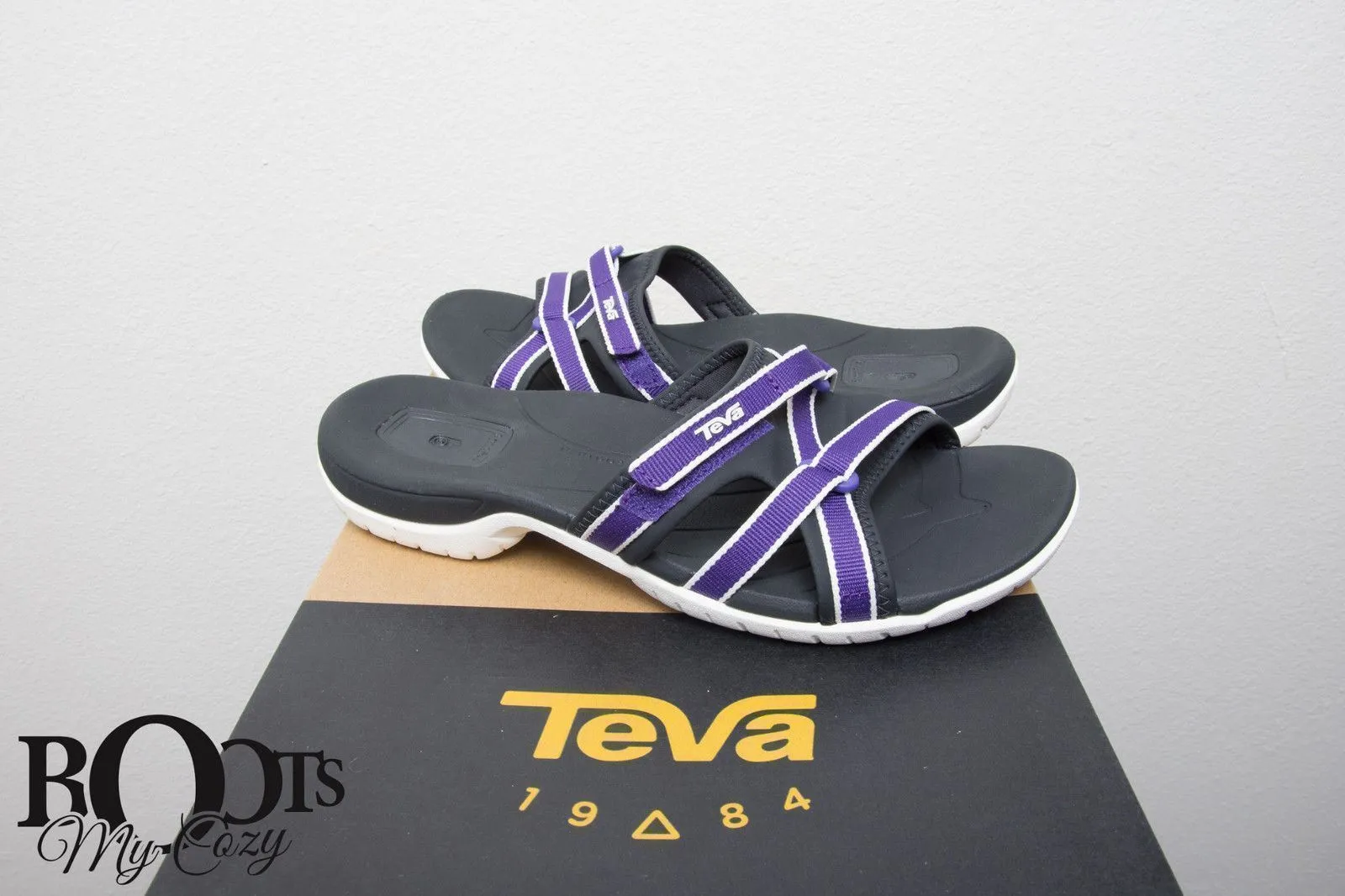 Teva Tirra Slide Deep Purple Sandals