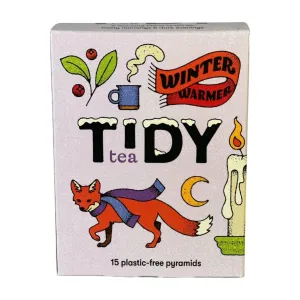 Tidy Tea 15 x 45g Winter Warmer Tea Pyramids