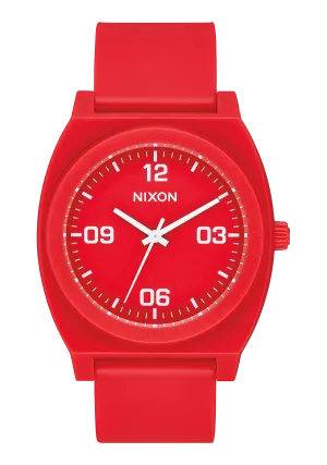 Time Teller P Corp - Matte Red / White