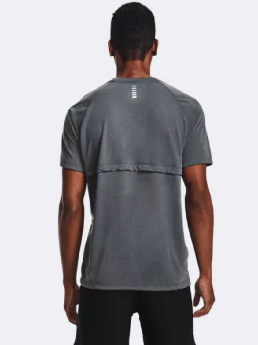 Under Armour Streaker Men Running T-Shirt Grey/Reflective