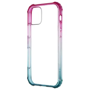 Verizon Sustainable Phone Case for Apple iPhone 12 - Clarity Gradient Pink/Blue