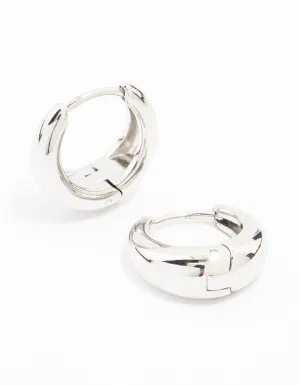 Waterproof Stainless Steel Mini Drop Huggie Earrings