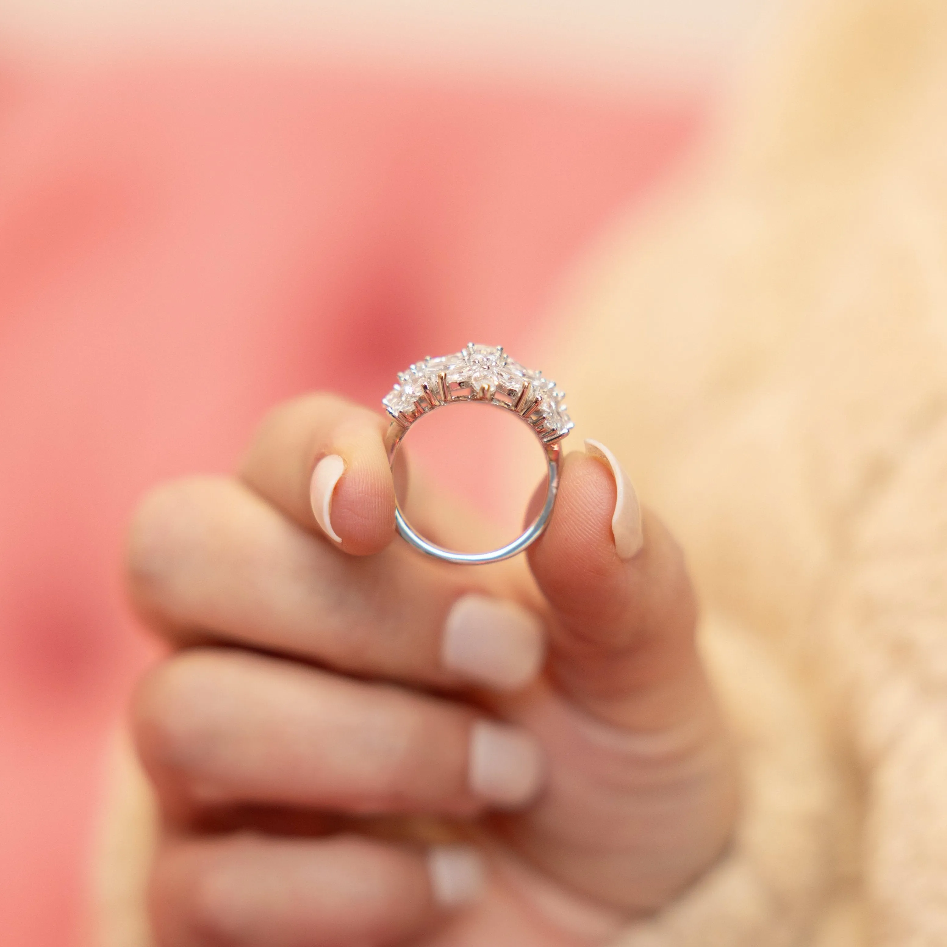 Winter Blossom Ring